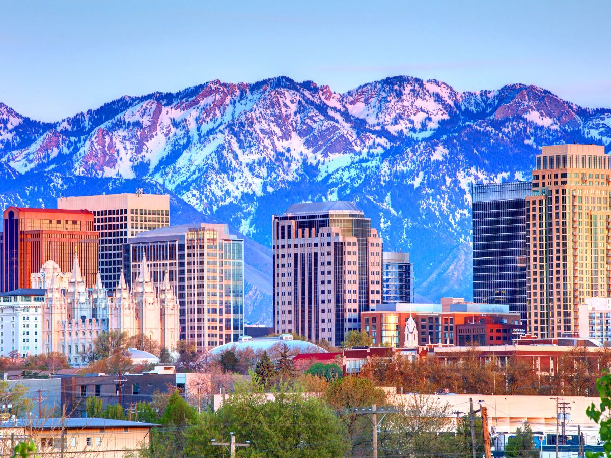 Downtown Salt Lake City Skyline