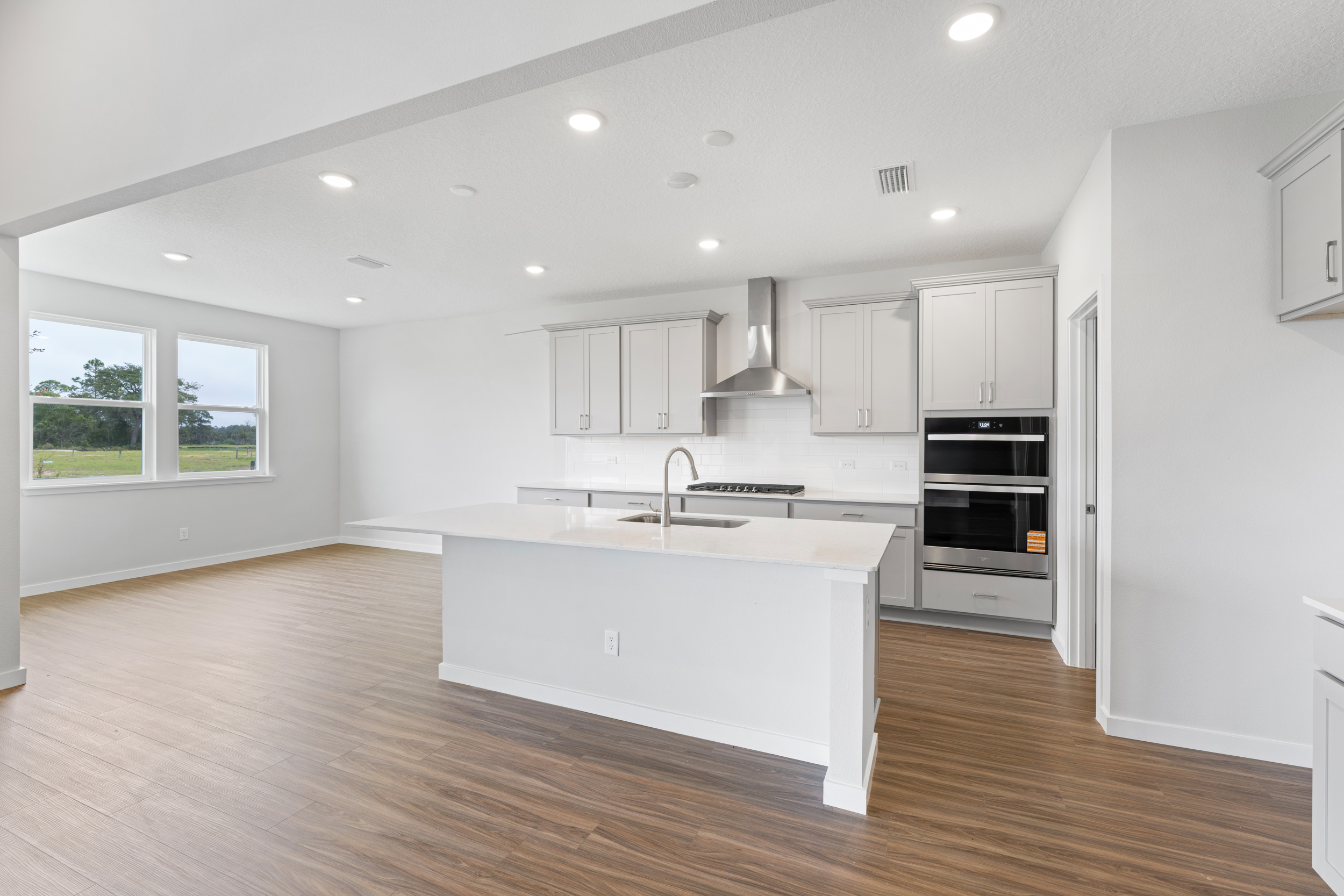 Lot 60 Kitchen at Reserve East in Flagler Beach