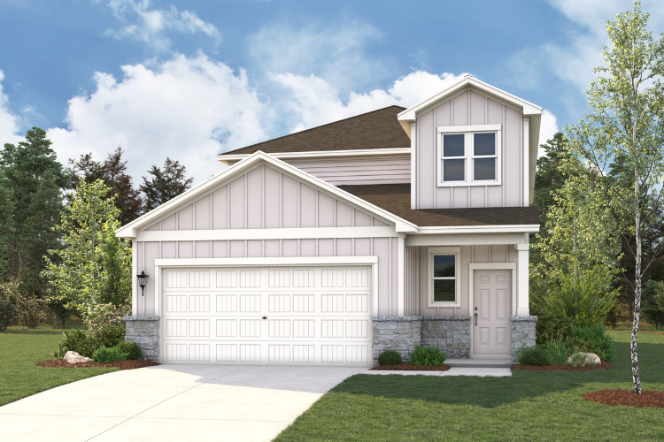 Willow plan, elevation B